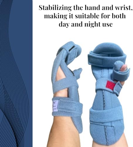 Stroke Hand Brace: SoftPro Functional Resting Hand Splint, Right, Small