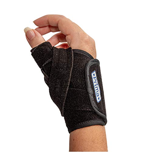 3pp Prima Thumb Brace, Adjustable Brace for CMC Thumb Arthritis and Other Injuries, Right Hand, Size Small