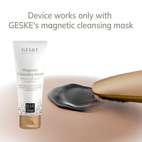 GESKE SmartAppGuided¢â Touchless Magnetic Peeling Mask 5 in 1 | Magnetic Face Mask | Removes Impurities | Facemask | Pore Cleansing | Skincare for All Genders | Best of Face Masks | Clean Skin Glow