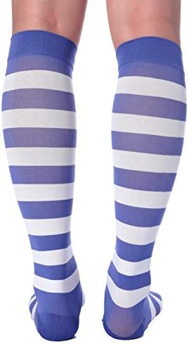 Doc Miller Compression Socks for Pregnant Women – Wide Calf, Open Toe Knee Sleeve 15-20 mmHG,Toeless Pregnancy Stockings for Varicose Veins, Footless Shin Splint Relief, 1 Pair