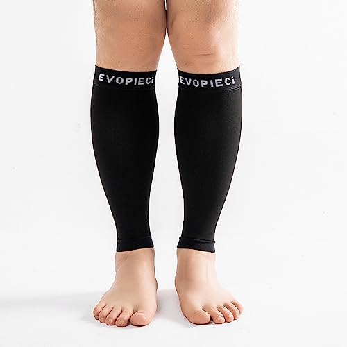 20-30mmHg 1 Pair Calf Compression Sleeve Men and Women Wide Brace for Leg Support Shin Splint Pain Relief