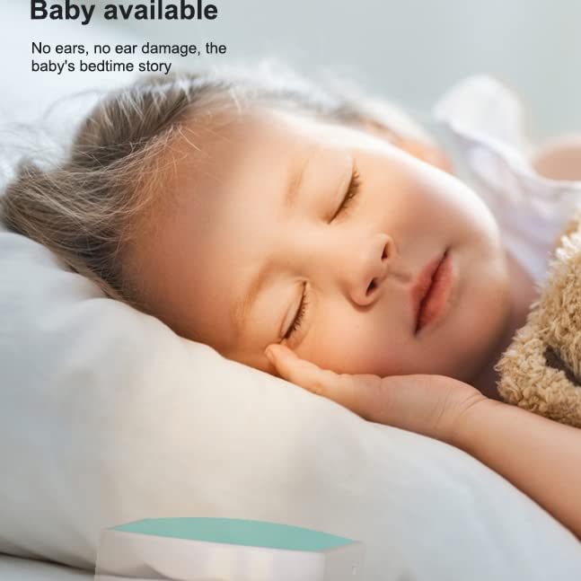 GNMDNR Pillow Speaker-Bluetooth Sleep Aid with 3D Surround Sound&White Noise for Enhanced Sleep Experience-Ideal for Relaxation and Restful Nights