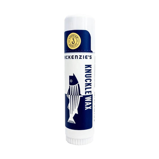 MACKENZIE'S Knuckle Wax - Father's Day - Gifts for Men - Gifts for Fishermen - Travel Friendly - All Natural - Hand Repair - Hand Balm - Moisturizer - .6 Ounce Tube