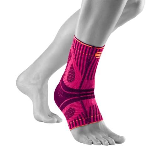 Bauerfeind Sports Achilles Support - Relieves the achilles tendon while running, jumping, and moving - Pink, X-Small