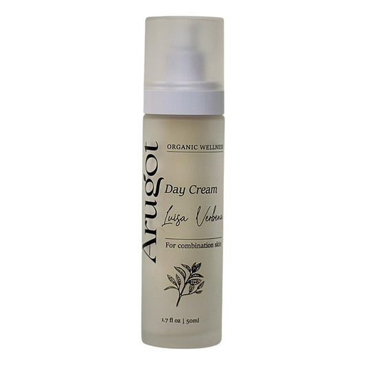 Arugot Luisa Verbena Organic Verbena Day Cream, Skin Moisturizer for Face & Neck, Made in Israel, 1.7 ounces