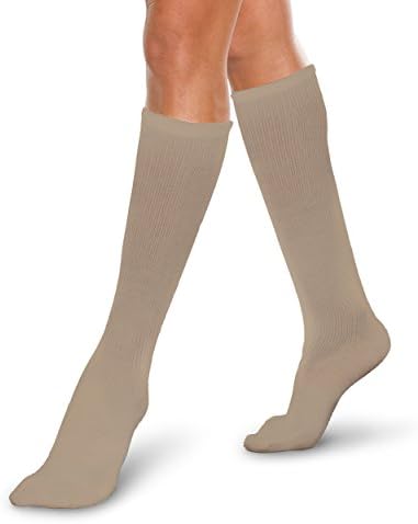Core-Spun 20-30mmHg Moderate Graduated Compression Support Knee High Socks