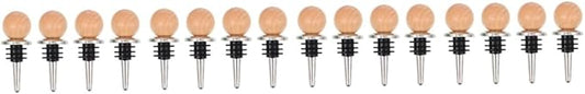 PRETYZOOM 16pcs Stunning Decorative Wine Stoppers Bottle Stopper Seal Cover for Wine Lovers