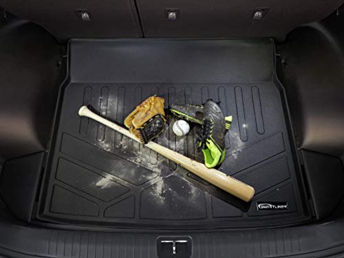 SMARTLINER Custom Fit All Weather 2 Row Floor Mats and Cargo Liner Set Compatible with 2021-2025 Hyundai Elantra