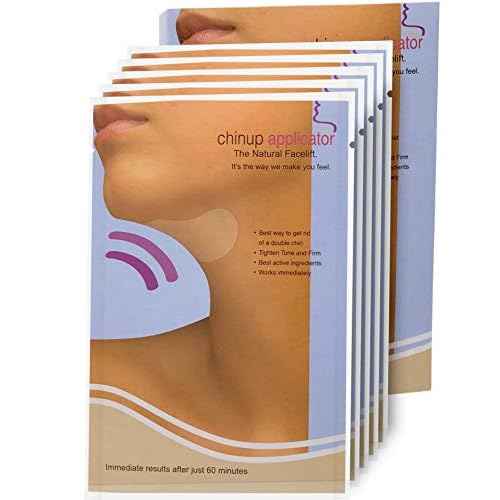 Ultimate Chin up Applicator, Face Wrap. It Works for Double Chin Reduction, Chin & Neck Slim, Shape and Firming. Box 5 Wraps (Masks)