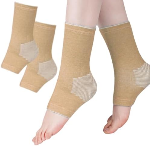 One Compress Bamboo Foot Sleeves, 2025 New Ankle Brace Protection Socks for Women, Ankle Compression Socks for Swelling Sprain Plantar Fasciitis Relief