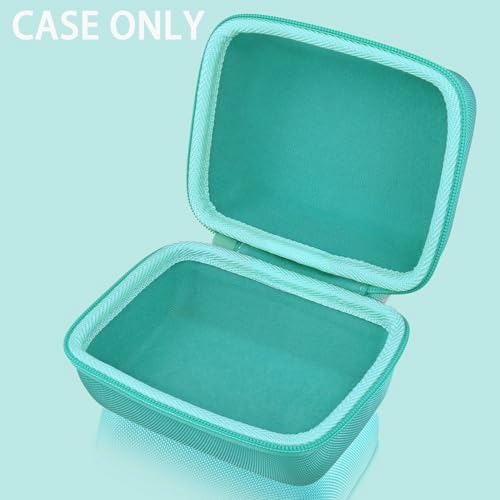 co2CREA Hard Case Replacement for OMRON Evolv Bluetooth Wireless Upper Arm Blood Pressure Monitor BP7000 HEM-7600T-BK (Mint Green Case)