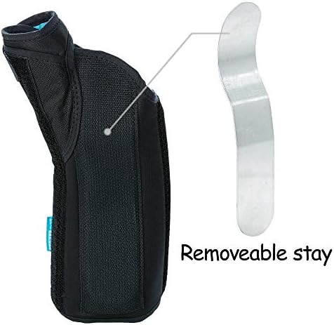 Ossur Formfit Thumb Spica Brace for DeQuervain’s Tendonitis, Arthritis and Gamekeeper’s Thumb | Features Removable Aluminium Stays & Contact Closure Straps | Breathable Material | (Left, X-Small)