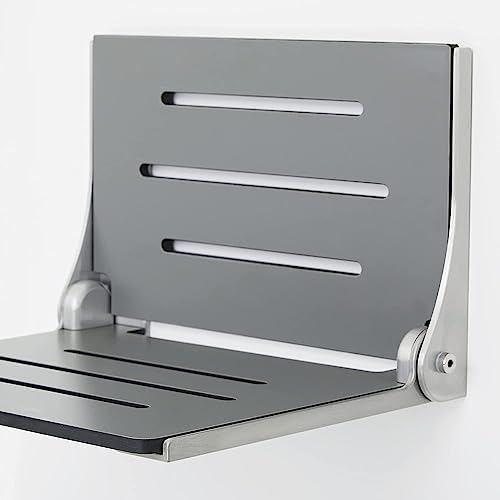 Seachrome SHAF-185155-PWS-S-MB Shower Bench Seat, White