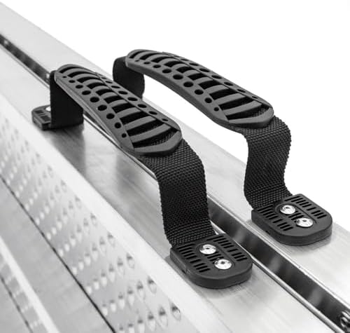 Silver Spring 6' Lightweight Aluminum Single Fold Wheelchair Ramp, 800 lb. Weight Capacity