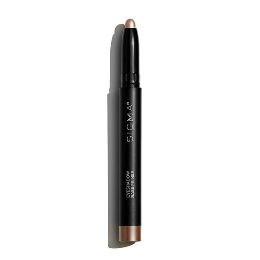 Sigma Beauty Eyeshadow Primer Base – Professional Grade Eye Primer Crayon w/Retractable Tip for Long-Lasting Makeup & All-Day Color Payoff, Prevents Creasing (Bubbly, Pinky Peach Champagne Shimmer)