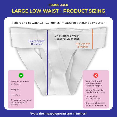 Pelvic Orthotic Support Belt - Uterus Support Girdle for Women’s Prolapsed or Dropped Bladder | Vulvar Varicosities | Postpartum Recovery | Symphysis Pubis | Dysfunction Pain - Low Waist