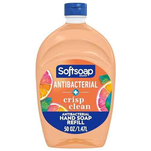 Softsoap Antibacterial Refill 50oz Crisp Clean Scent