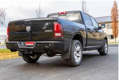 Flowmaster 717860 FlowFX Cat-Back Exhaust Kit Dual 2.5 Inch 409 Stainless Steel Tailpipes 4.5 Inch Black Ceramic 304 Stainless Steel Tips Compatible with 2009-2024 Classic Body Ram 1500 5.7L Hemi