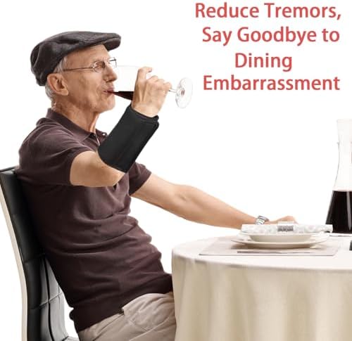 Wrist Weights for Tremors Hand Weighted Utensils for Hand Tremors Perfect Writing Weights & Hand Strengthening Tools for Parkinson’s Essential Tremors Patients