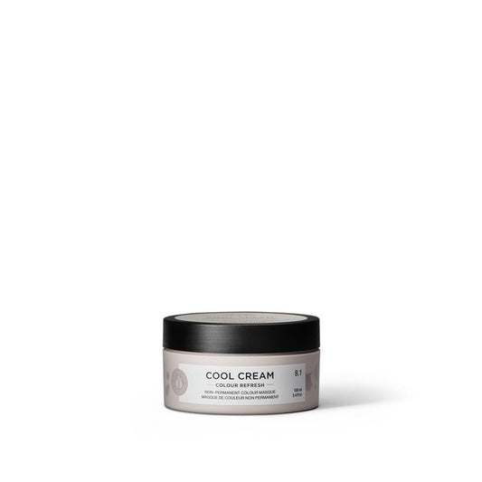 Maria Nila Color Refresh, Cool Cream 3.4 Fl Oz, Hair Mask bring out Beige/Cold Tones, Semi-Permanent Pigments, 100% Vegan & Sulfate/Paraben free