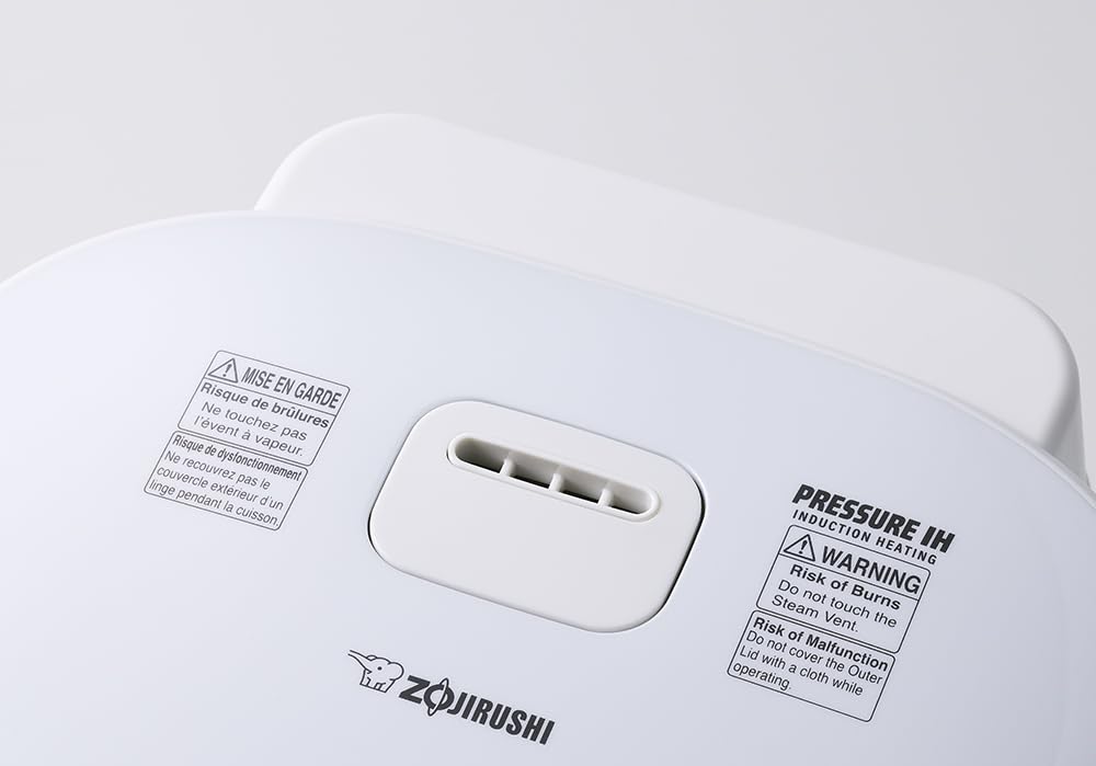 Zojirushi NW-YNC18WA Induction Rice Cooker and Warmer10 Cup, White