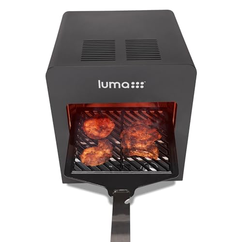 Luma® by Newair Electric Grill for Steaks | 1450°F Infrared Indoor Smoker with Cool-Touch Exterior | Portable Countertop BBQ Grill for Kitchen or Patio