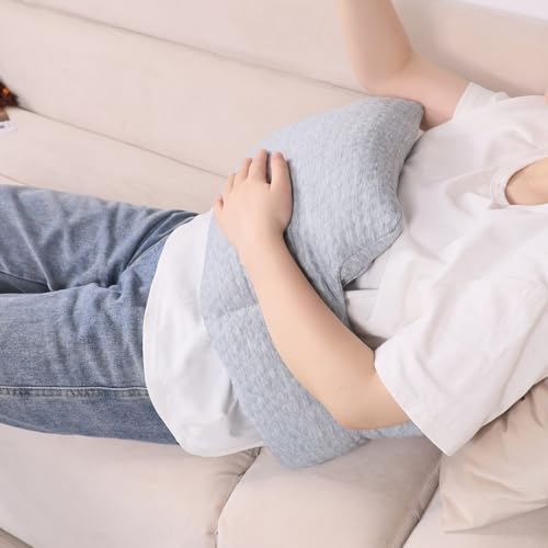 Hysterectomy Recovery Pillow, Post-Surgery Cushion for Abdomen C-Section Tummy Tuck Lumpectomy Myomectomy Patients Must Haves Abdominal Pillow with Pocket
