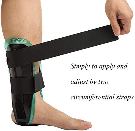 Medibot Air Gel Ankle Stirrup Brace Support Provide Stability and Cold Compress(Gel & Air)