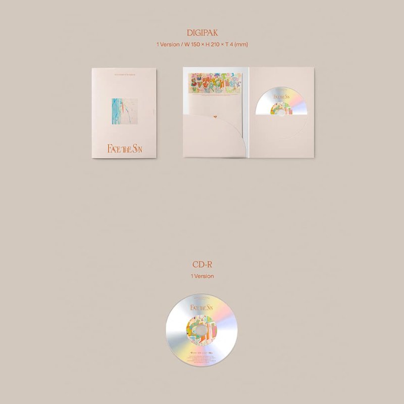 dreamus SEVENTEEN - 4th album [Face the Sun] CARAT version (VERNON), Multicolor