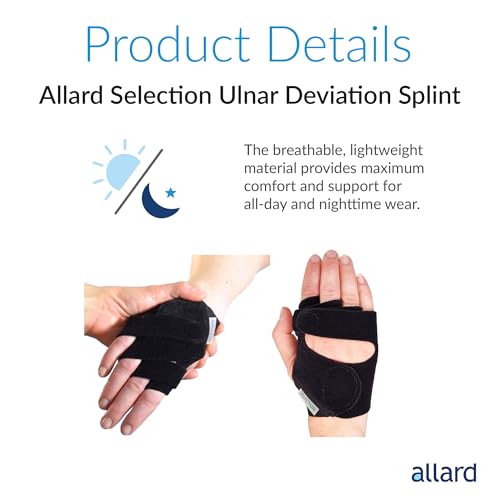 Allard Selection Ulnar Deviation Splint (Left, Medium 7.5" - 8.75")