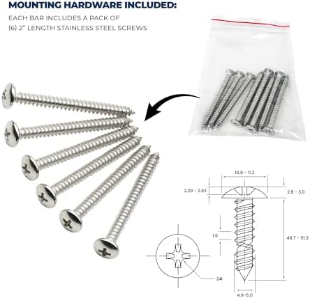 2 Pack 32 Inch Shower Grab Bars - Brushed Stainless - Grab Bars for Showers, Bathtubs, Seniors, and Elderly