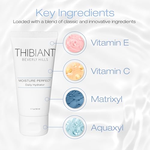 Moisture Perfect Daily Hydrator - Face Moisturizer, Anti aging Face Cream for Fine Lines & Wrinkles, Fragrance-free, Paraben Free (1 .7 Oz)