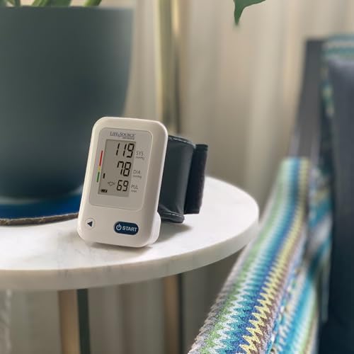 A&D Medical Wrist Blood Pressure Monitor for Home Use - UB-525, BP Adjustable Cuff (5.3-8.5"/13.5-21.5 cm) One Button Operation, 60 Reading Memory, 2 AAA Batteries