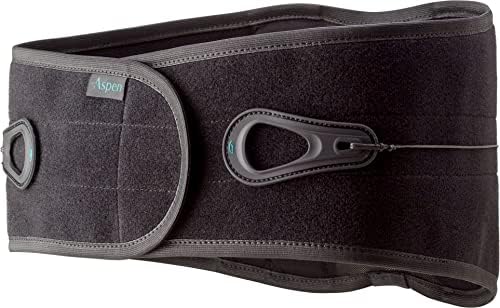 Aspen Lumbar Support Back Brace, Patented Pulley System with Targeted Compression, Pain Relief for Men & Women, Extra-Large 41"-48"