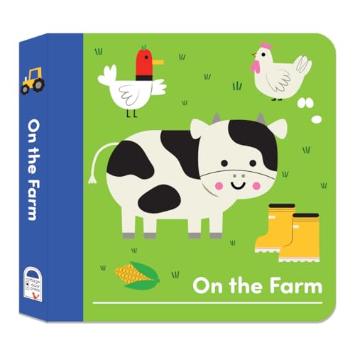 My Little Learning Bus 10 Board Book Library Set Includes Animals, Things that Go, Home, Food, Clothes, Backyard, On the Farm, Toys, At the Park, and Ocean Friends
