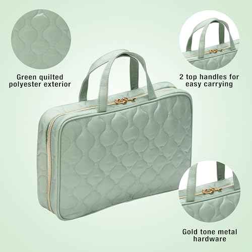 Conair Travel Toiletry Bag - Makeup Bag - Cosmetic Bag -Travel Makeup Bag