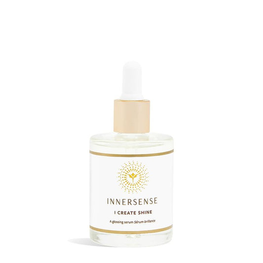 INNERSENSE Organic Beauty - Natural I Create Shine Glossing Serum | Non-Toxic, Cruelty-Free, Clean Haircare (1.7 fl oz | 50 ml)