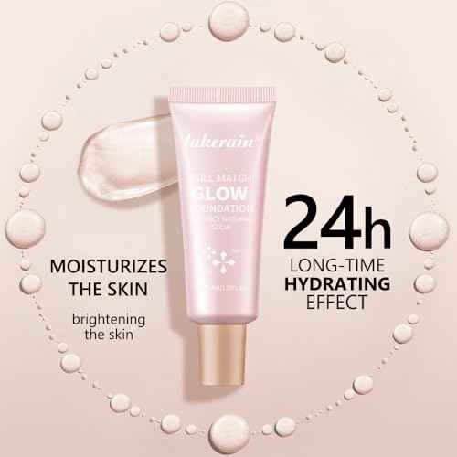 Natural Glow Illuminator Glotion - Glowing, Moisturizing, Lightweight Base, Multi-Purpose - Hydrating & Illuminating Makeup Highlighter for Radiant, Sun-Kissed Look (#3 Medium, 1.35 Fl Oz (Pack of 1))