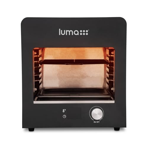 Luma® by Newair Electric Grill for Steaks | 1450°F Infrared Indoor Smoker with Cool-Touch Exterior | Portable Countertop BBQ Grill for Kitchen or Patio