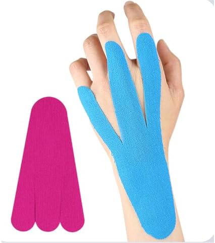 Precut Kinesiology Tape, Waterproof Breathable Foot Plantar Fasciitis Pain Relief Athletic Tapes, Hypoallergenic Elastic Sports Joints Muscle Tape for Feet Arch Heel Ankle Carpal Tunnel (20 PCS)