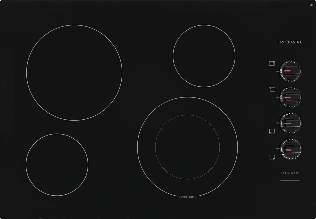 Frigdiaire 30" Electric Cooktop in Black