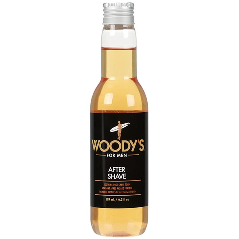 Woody's Aftershave for Men, Soothing Post Shave Tonic, Revitalizes and Refreshes Skin, 6.3 fl oz, 1-pc