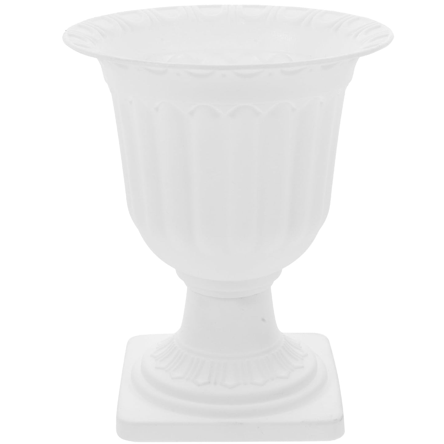 Abaodam Small Detachable Roman Style Planter 16.53X5.51X6.69In Decorative Garden Flower Pot for Succulents Porch Patio Indoor Outdoor Use