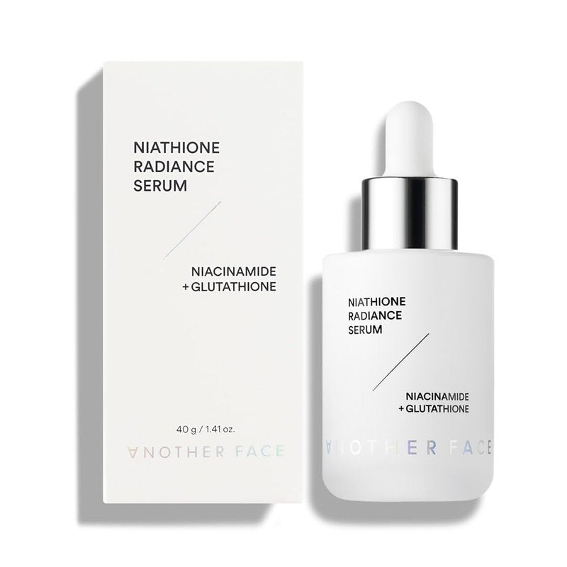 Anotherface Niathione Serum | 100,000ppm High-Concentration Glow Boosting Face Serum for Glass Skin | Niacinamide & Glutathione, Quick Absorbing Korean Skincare 1.41 oz.