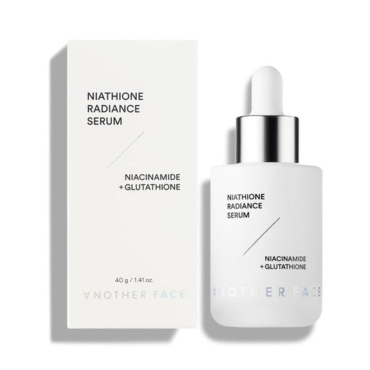 Anotherface Niathione Serum | 100,000ppm High-Concentration Glow Boosting Face Serum for Glass Skin | Niacinamide & Glutathione, Quick Absorbing Korean Skincare 1.41 oz.
