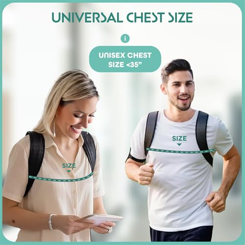 Posture Corrector for Women & Men - Fully Adjustable Back Brace Posture Corrector for Men & Women - Shoulder Brace - Back Straightener - Shoulder Support - Neck, Upper and Mid Spine Support (Medium)