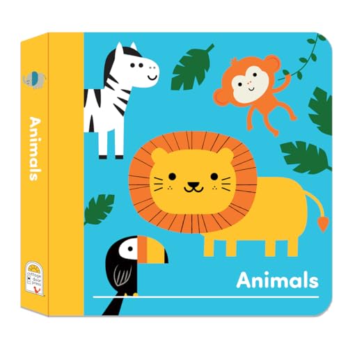 My Little Learning Bus 10 Board Book Library Set Includes Animals, Things that Go, Home, Food, Clothes, Backyard, On the Farm, Toys, At the Park, and Ocean Friends