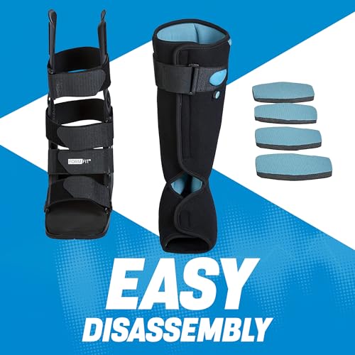 Ossur Formfit Walker Boot with Air - Medical Grade Walking Boot for Broken Foot, Sprained Ankle & Stable Fractures | Breathable Walker Boot for Strains, Sprains & Immobilization (High Top/Large)