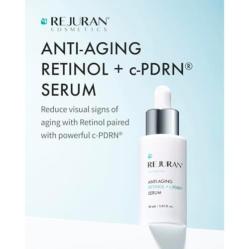 REJURAN¢ç Advanced Anti-Aging Retinol + c-PDRN¢ç Serum - Boosting Facial Serum for Firmness, Radiance and Anti-Wrinkle Care, Clinically Developed (1.01 fl oz)