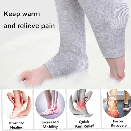 One Compress Bamboo Foot Sleeves, 2025 New Ankle Brace Protection Socks for Women, Ankle Compression Socks for Swelling Sprain Plantar Fasciitis Relief